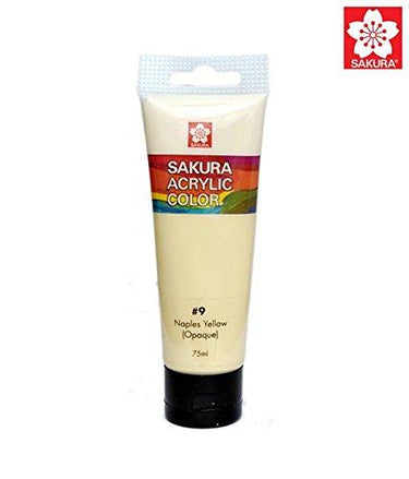 Sakura Acrylic Paint Tubes 75ml